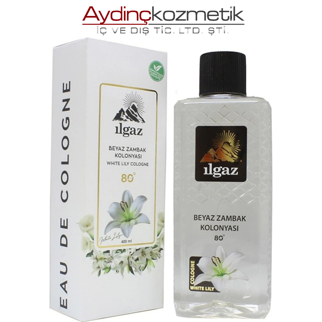 Ilgaz Kolonya 400Ml Beyaz Zambak 