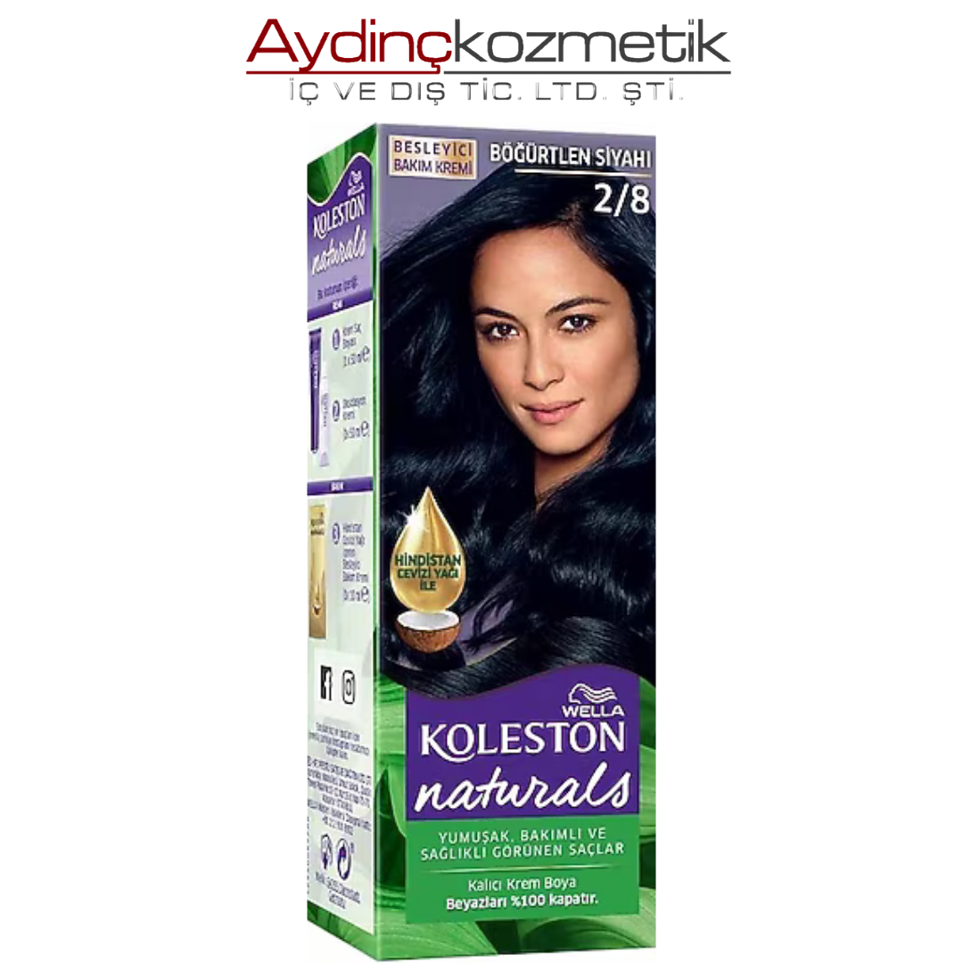 KOLESTON NATURALS  BOGURTLEN SIYAHI 2/8