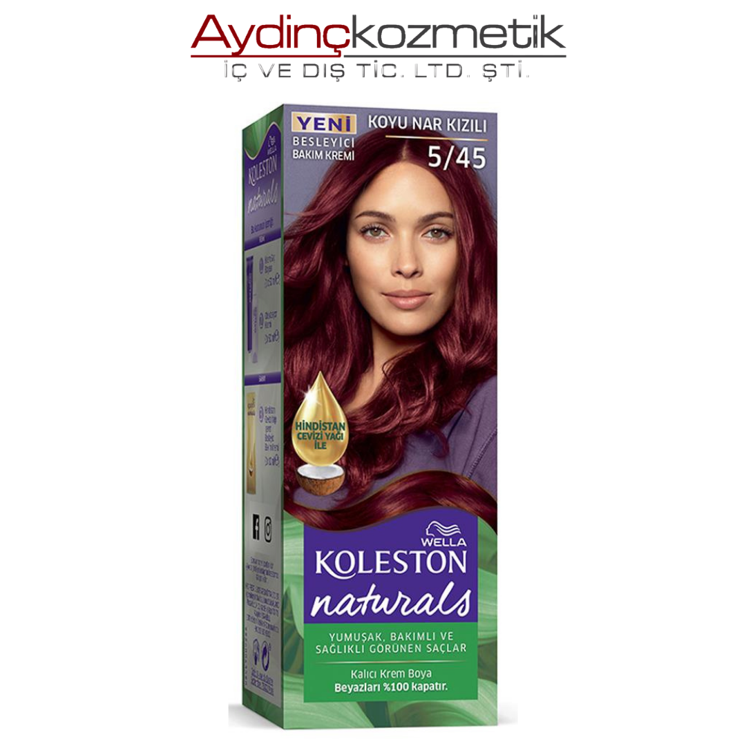 Koleston Naturals Koyu Nar Kizili 5/45