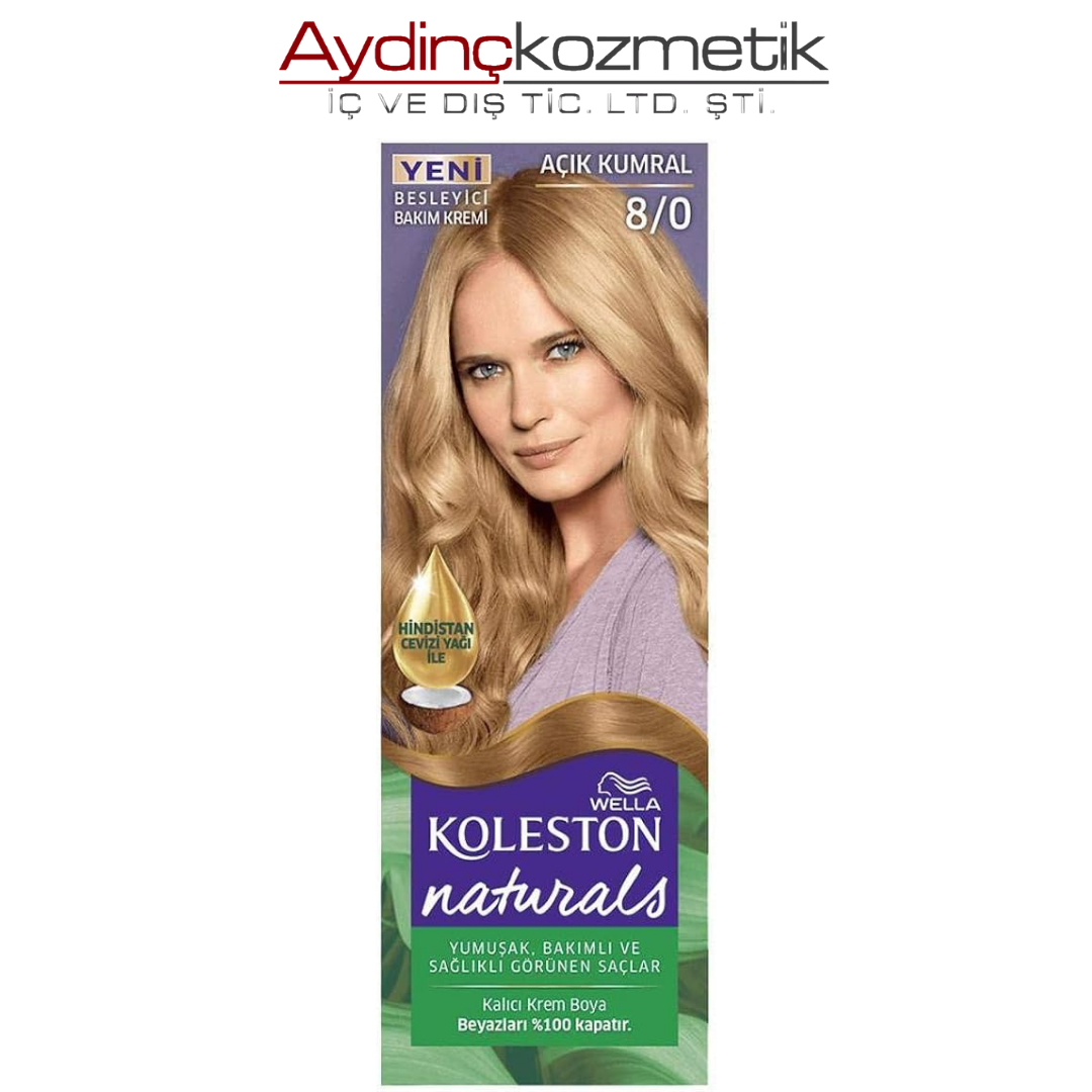 Koleston Naturals Maxi 8/0 Açik Kumral