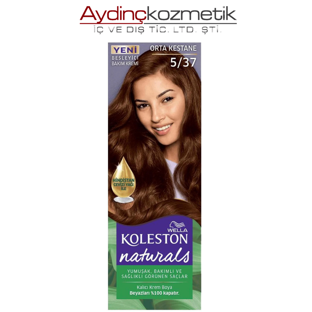 Koleston Naturals Orta Kestane 5/37