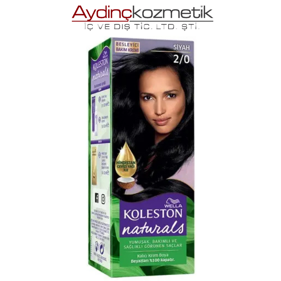Koleston Naturals Siyah 2/0