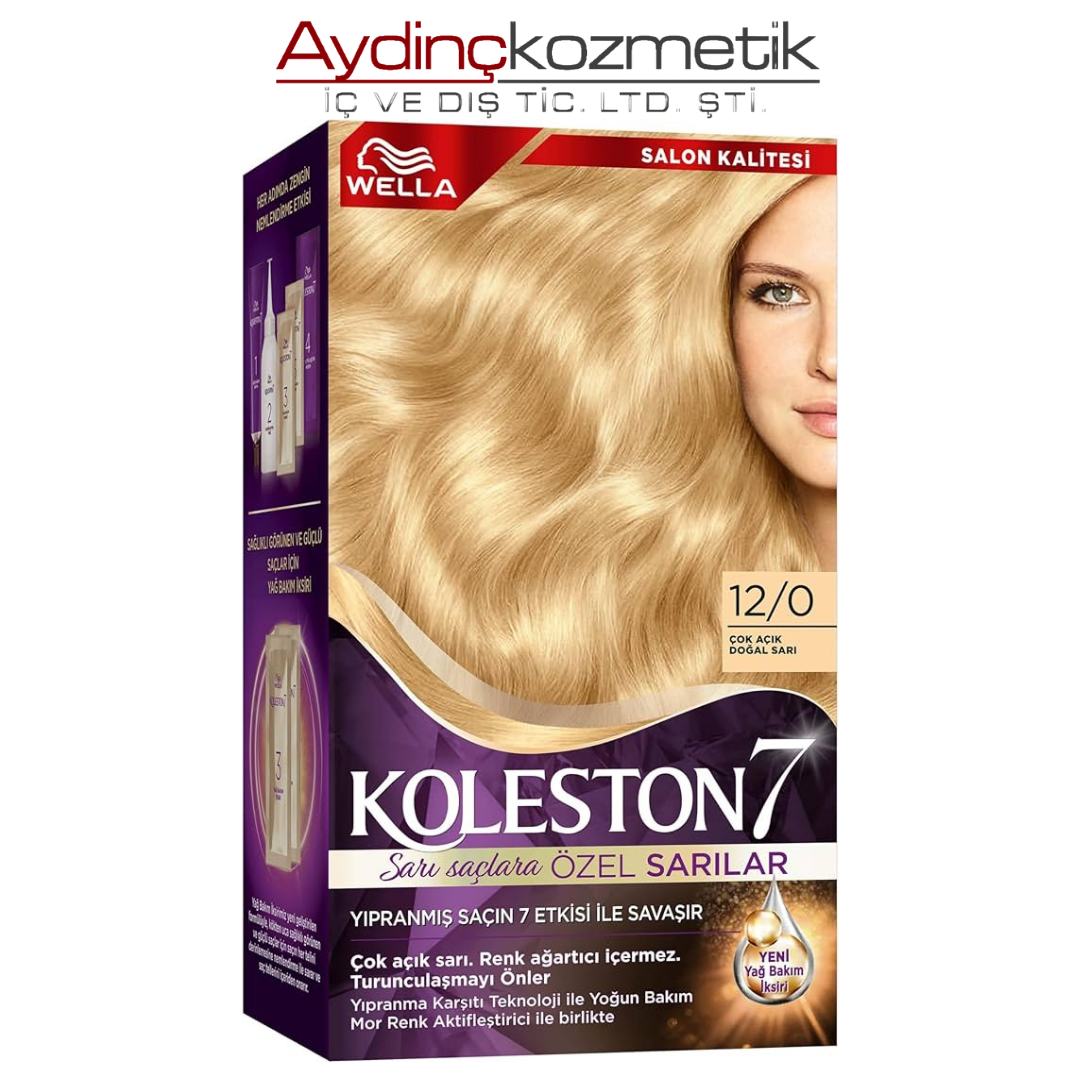 Koleston Set 12/0 Cok Acik Dogal Sari