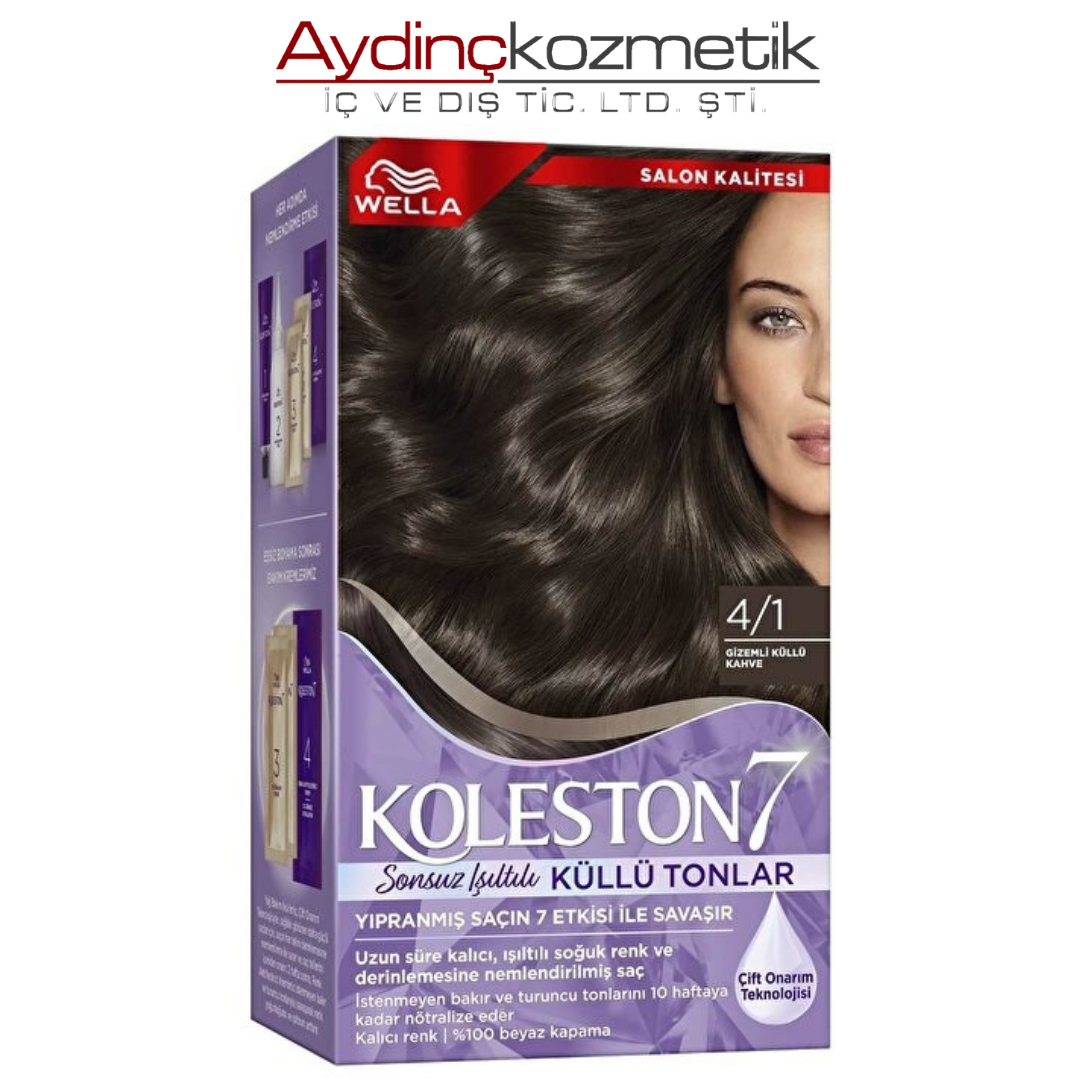 Koleston Set 4/1 Gızemlı Kullu  Kahve