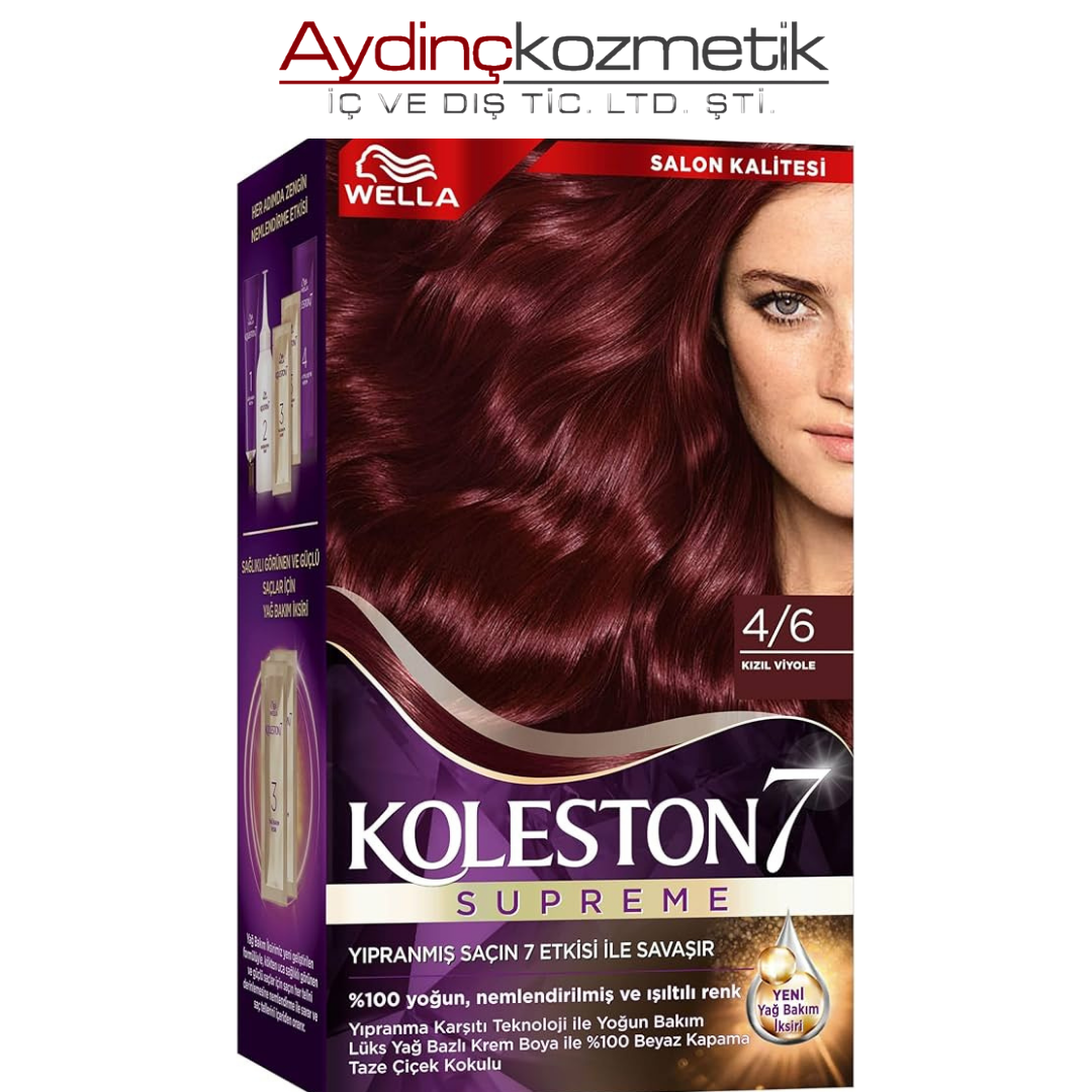 Koleston Set 4/6 Kizil Viyole