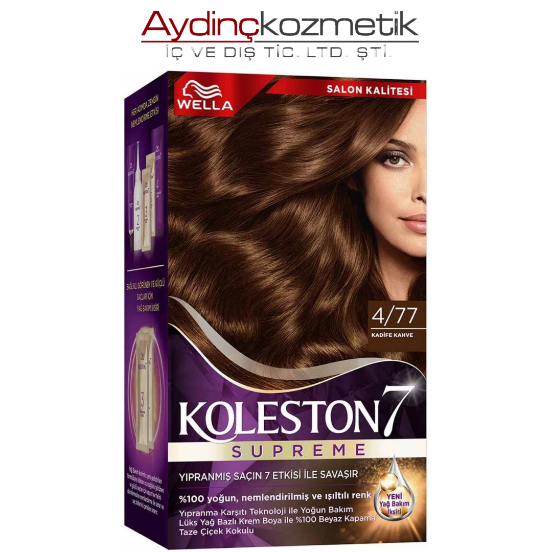 Koleston Set 4/77 Kadıfe Kahve