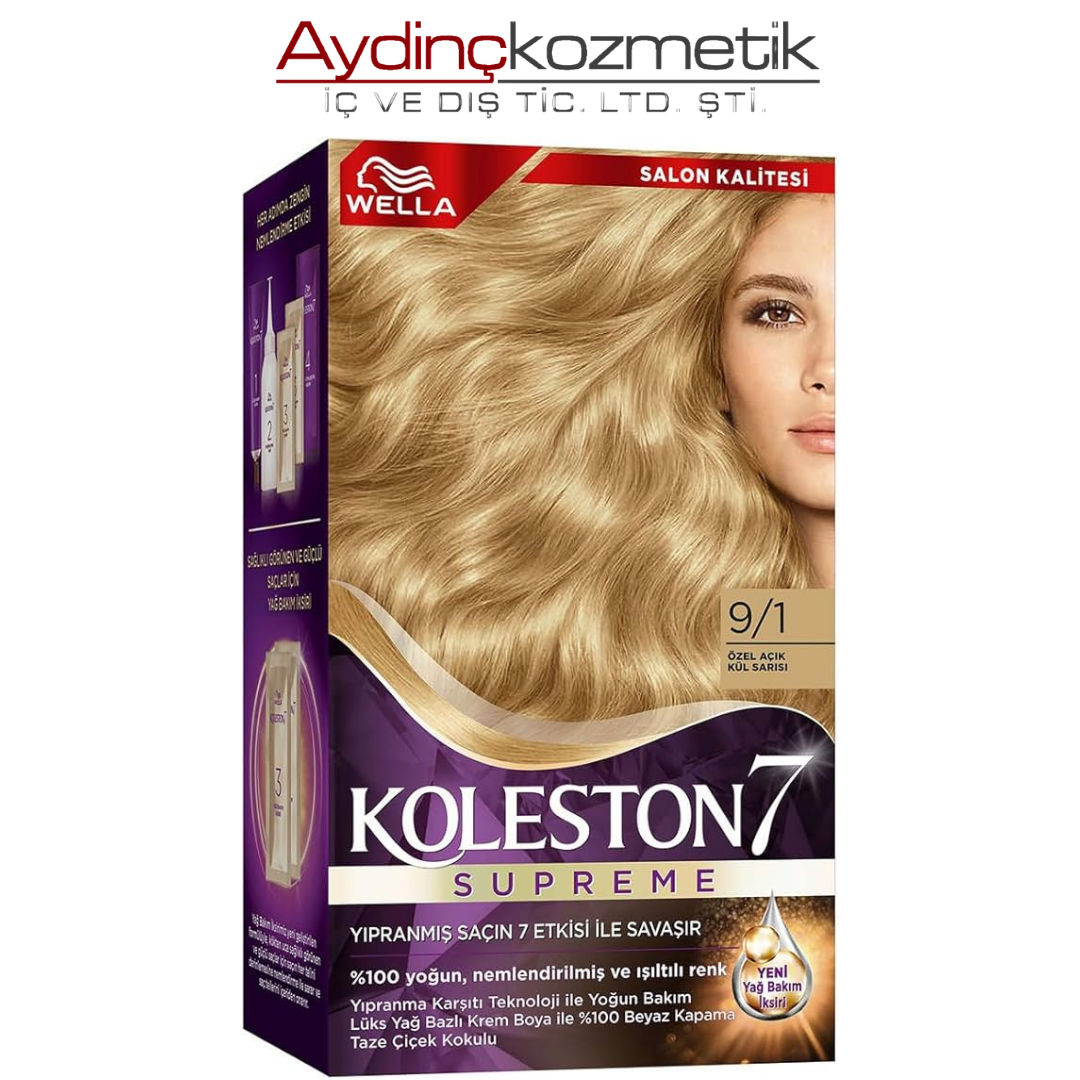 Koleston Set 9/1 Ozel Acik Kul Sarisi