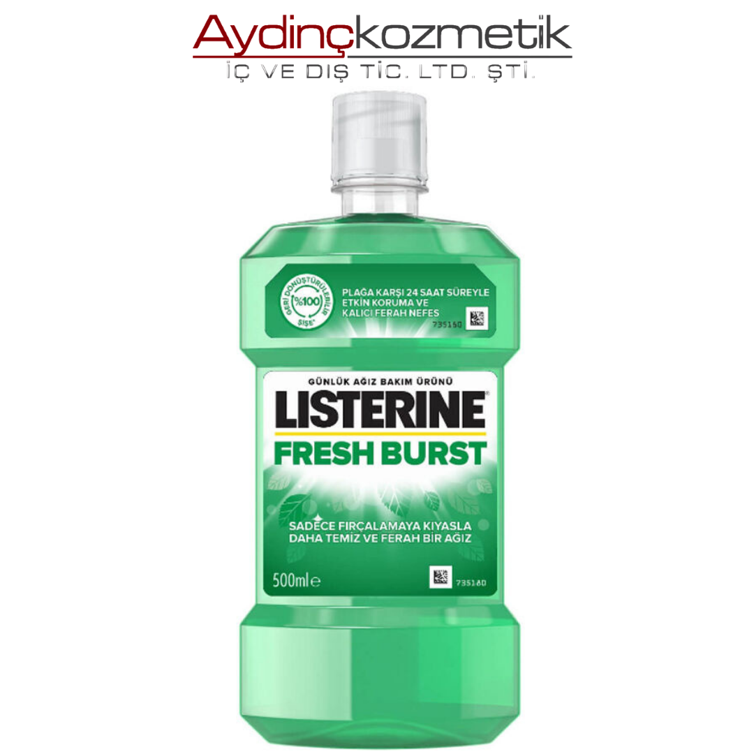 Listerine Ağiz Bakim Suyu 500ml Fresh Brust 