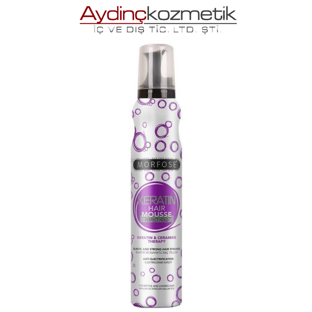 Morfose Saç Köpüğü 200ml Keratin 