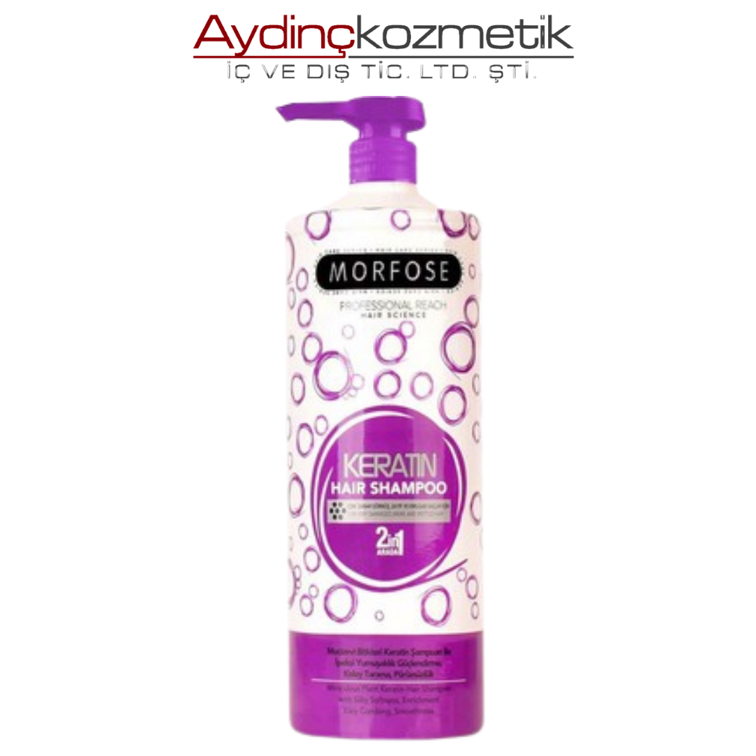 Morfose Şampuan 1000Ml 2İn1 Keratın / Mor
