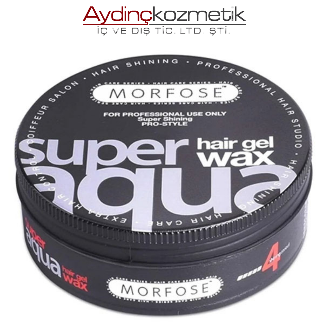 Morfose Wax Aqua Black 150ml No:4