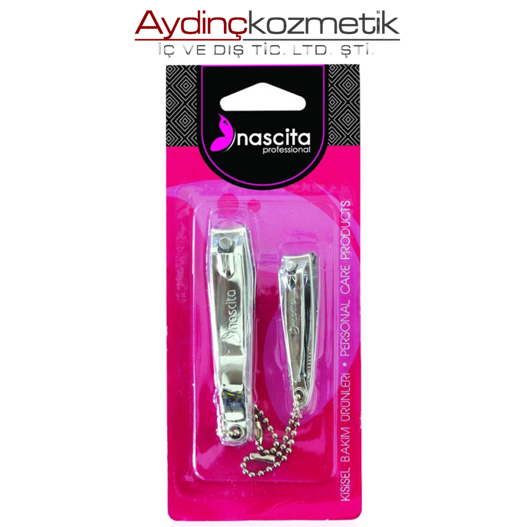 NASCİTA-2 Lİ EL TIRNAK MAKASI SETİ