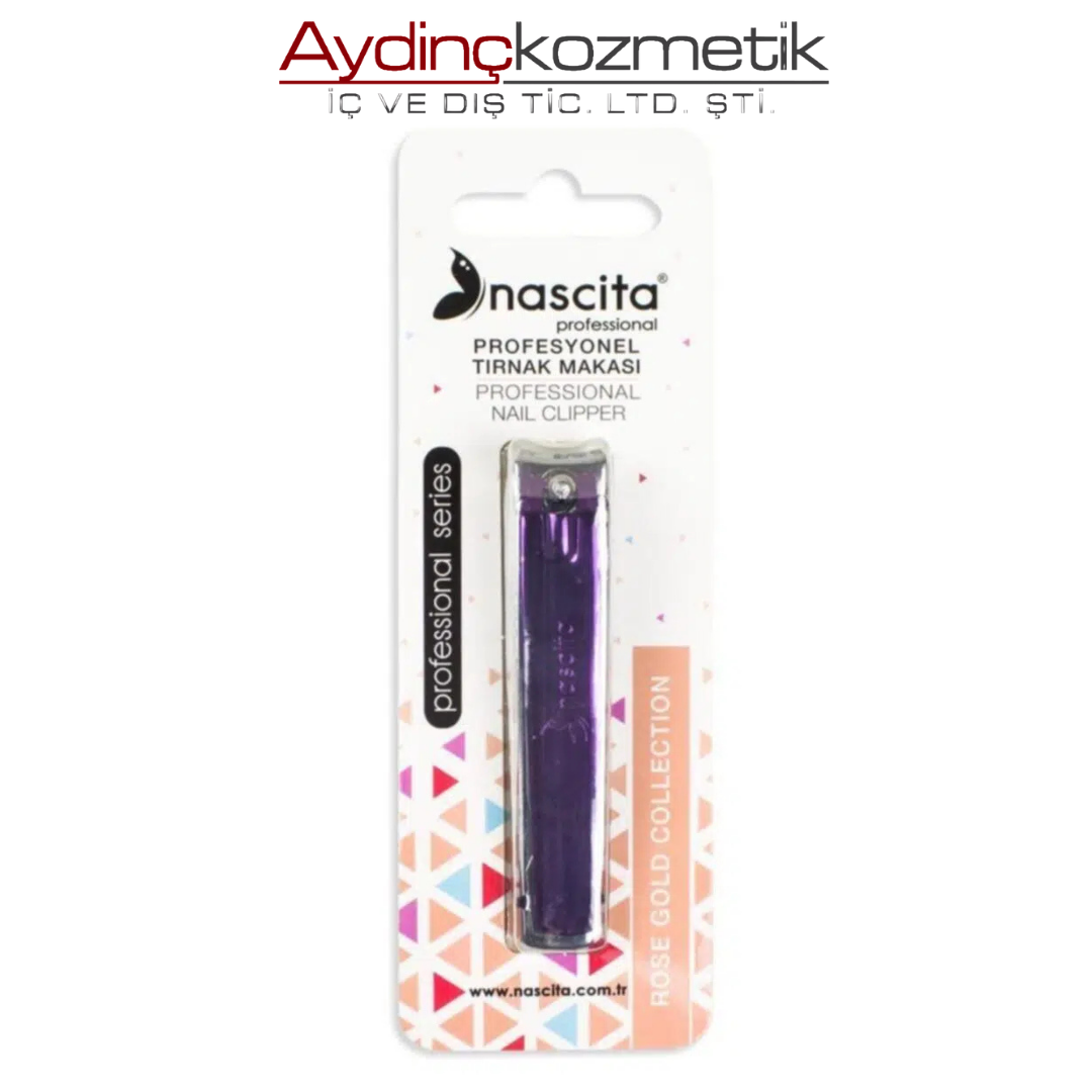 NASCITA BÜYÜK TIRNAK MAKASI ( KAPAĞI MOR )