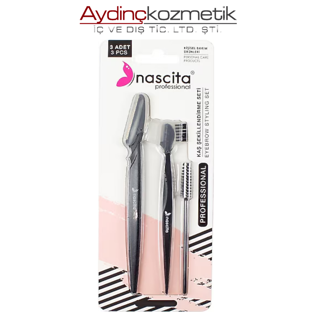 Nascıta Kaş Şekillendirme Seti 3 Lü
