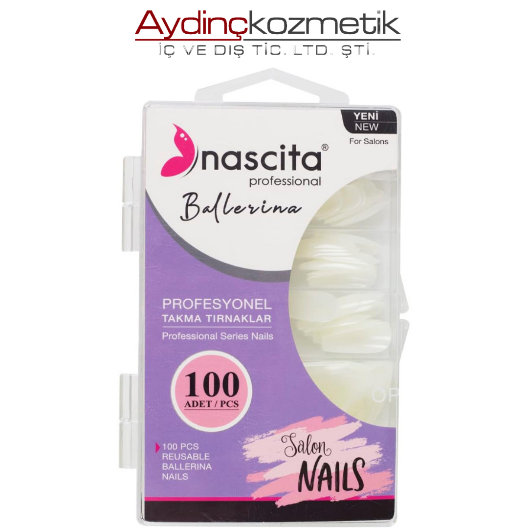 NASCITA- NASNAIL00168 100 ?lü Kutulu ( Ballerina )