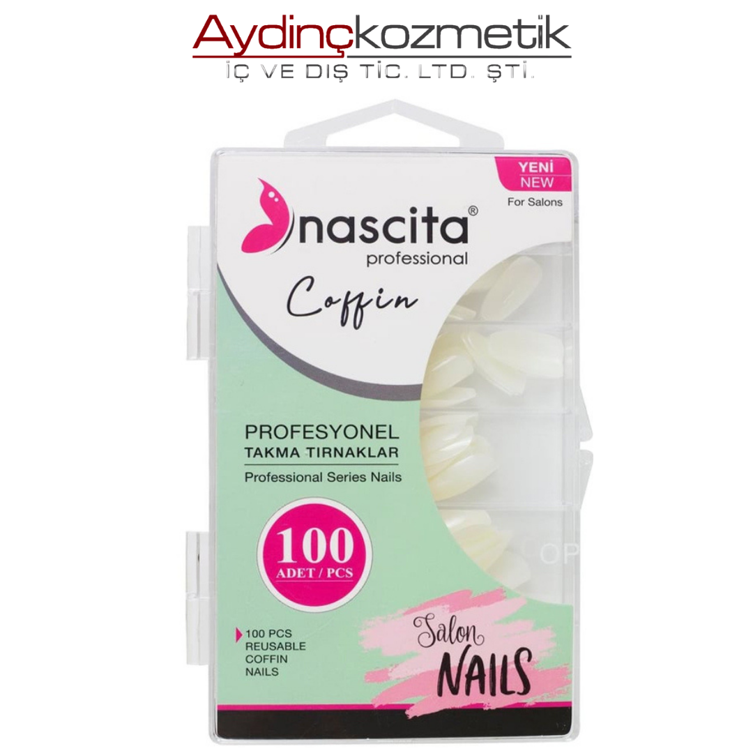 NASCITA- NASNAIL00169 100 ?lü Kutulu (Coffin)