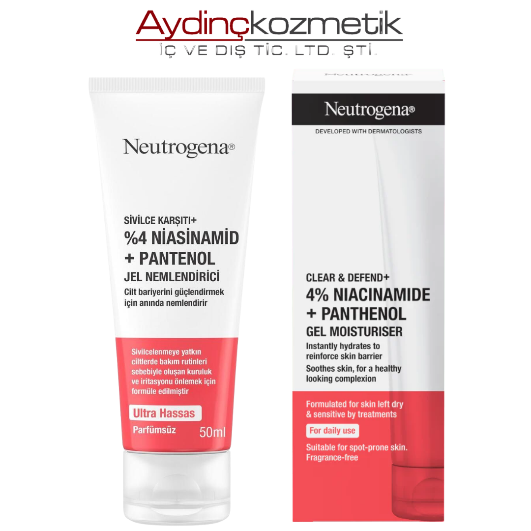 NEUTROGENA SİVİLCE KARŞITI JEL NEMLENDİRİCİ 50 ML