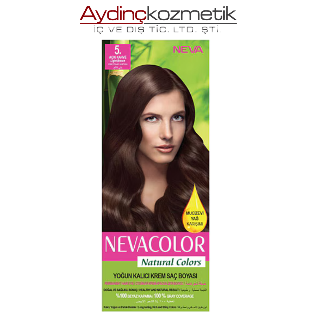 NEVA NATURAL COLOR 5. AÇIK KAHVE