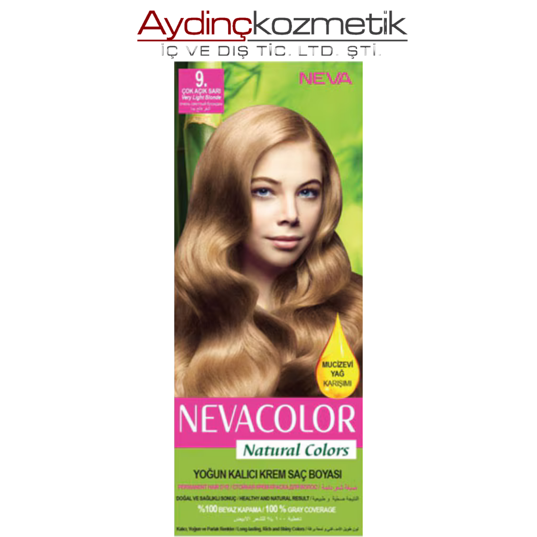 NEVA NATURAL COLOR 9.COK ACIK SARI YENI