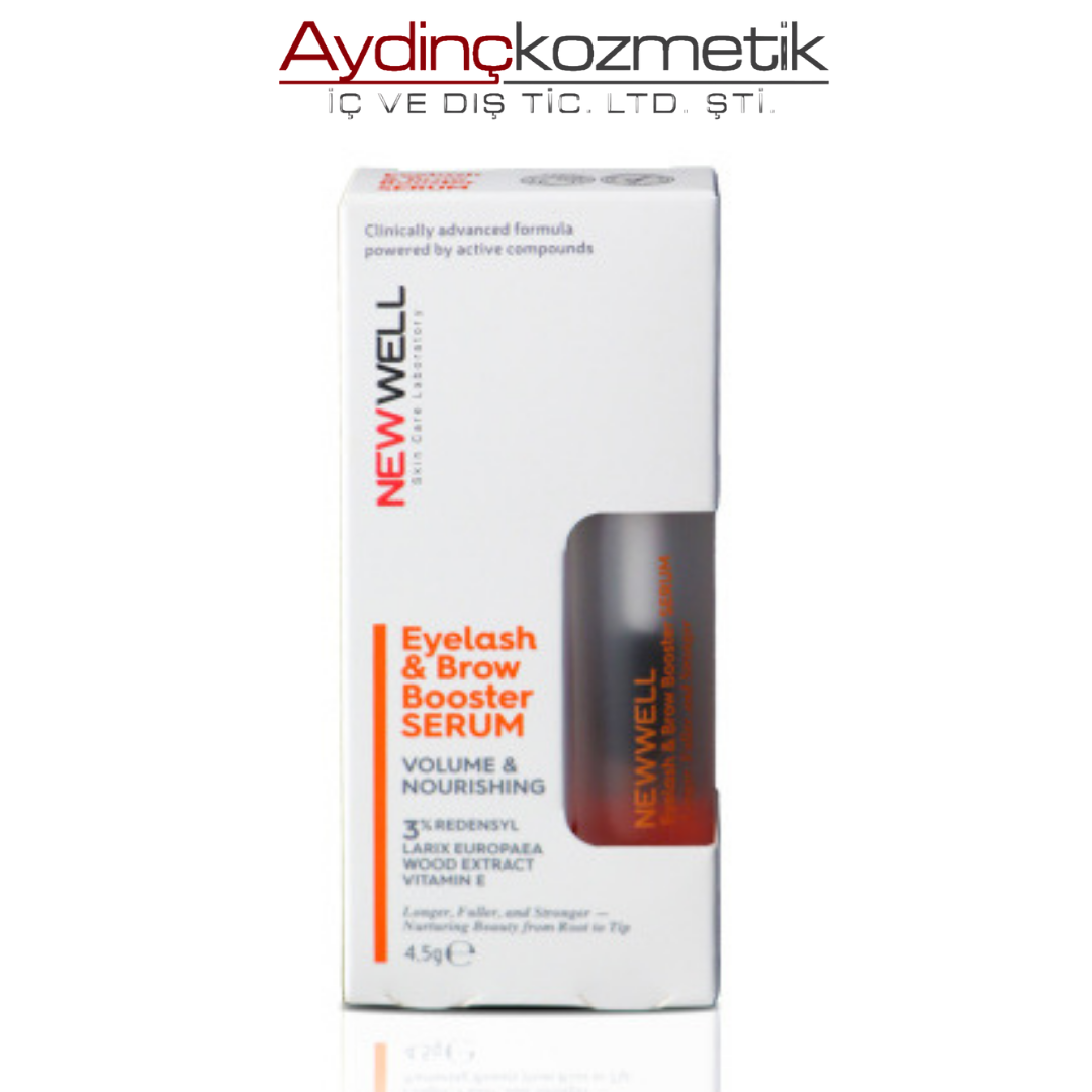 New Well Eyelash&Brow Booster Serum|Kaş ve Kirpik Serumu Güçlendirme Etkili 4.5 gr