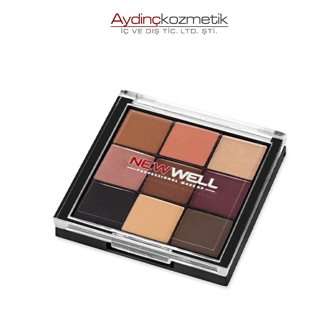 New Well Eyeshadow Palette 9 Colours No 03