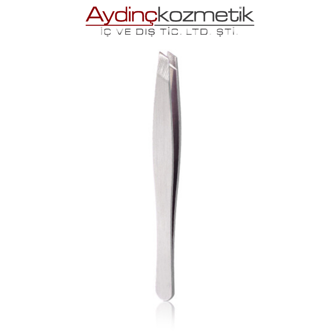 New Well Gümüş Kesik Uçlu Cımbız