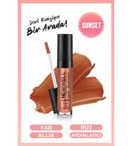 New Well Lıquıd Illumınator Aydınlatıcı Allık 3 in 1 Sunset