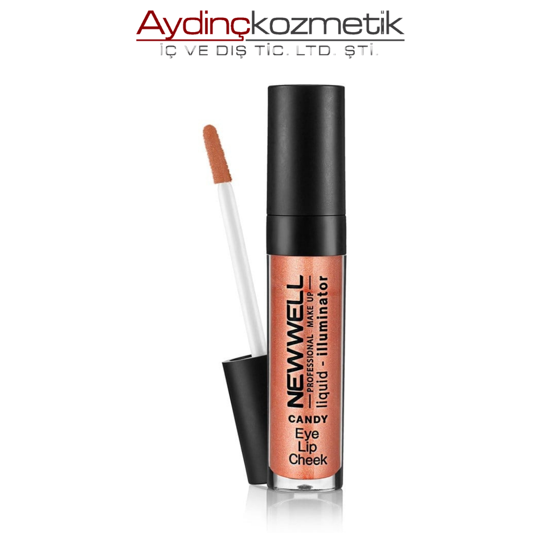New Well Lıquıd Illumınator Aydınlatıcı Allık 3 in 1 Candy