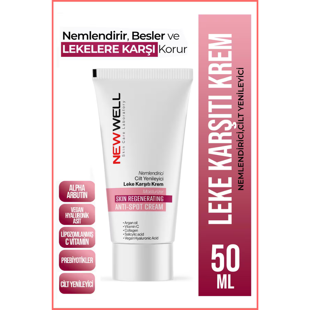 New Well Nemlendirici Cilt Yenileyici Leke Karşıtı Krem 50 ml