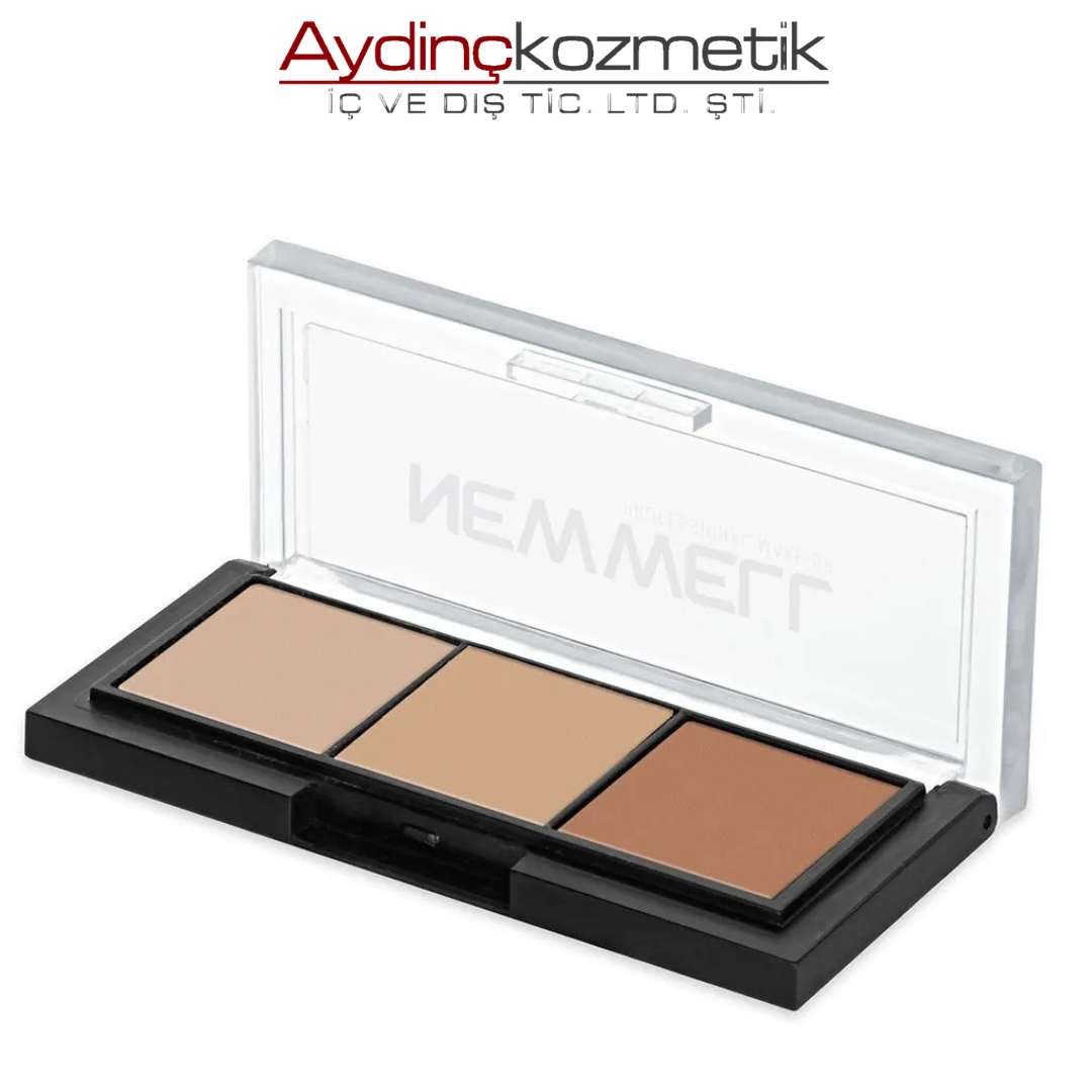 New Well Porcelain Make Up Highlighter 3lü