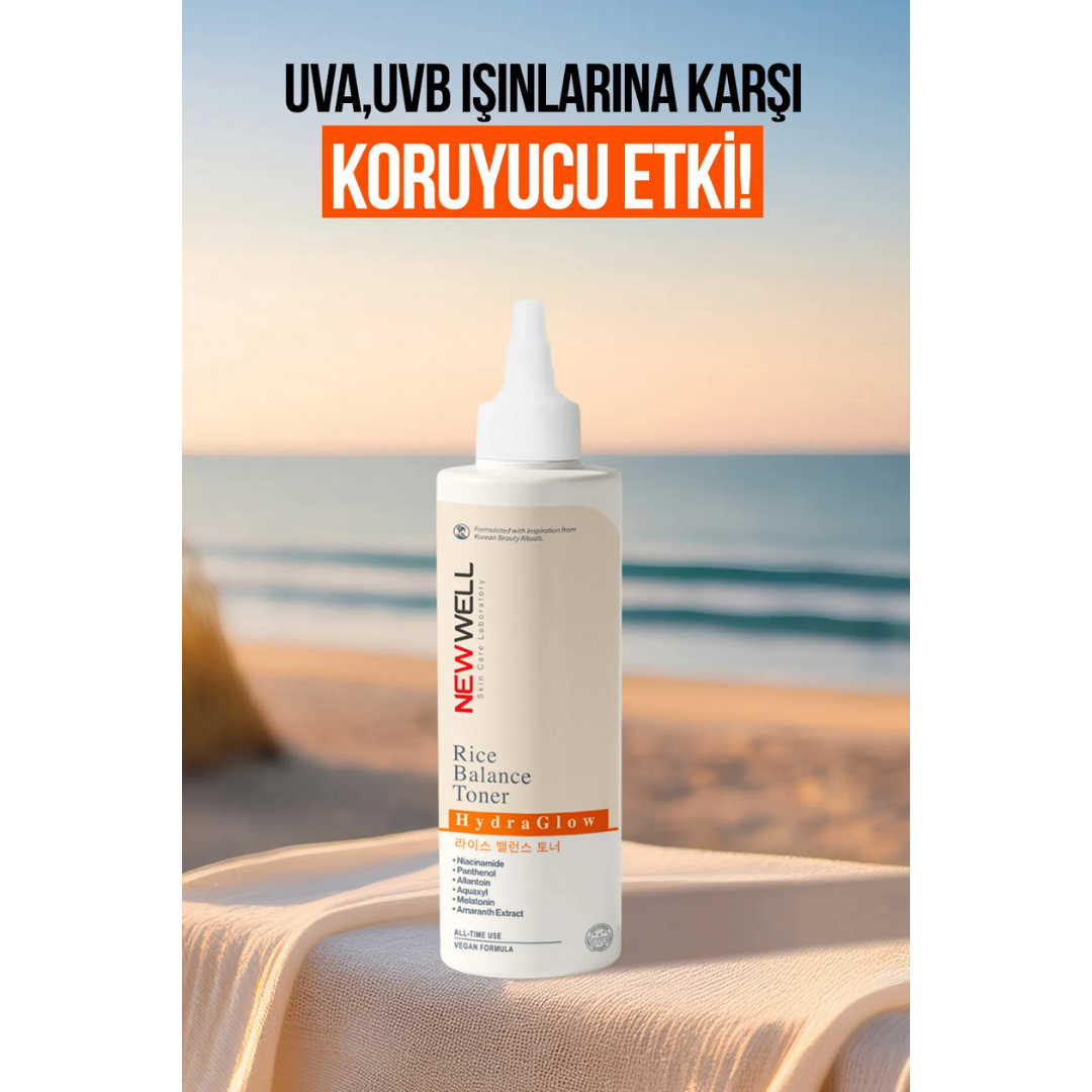 New Well Rice Balance Toner Pirinç Özlü Nemlendirici ve Aydınlatıcı Toner 200 ml