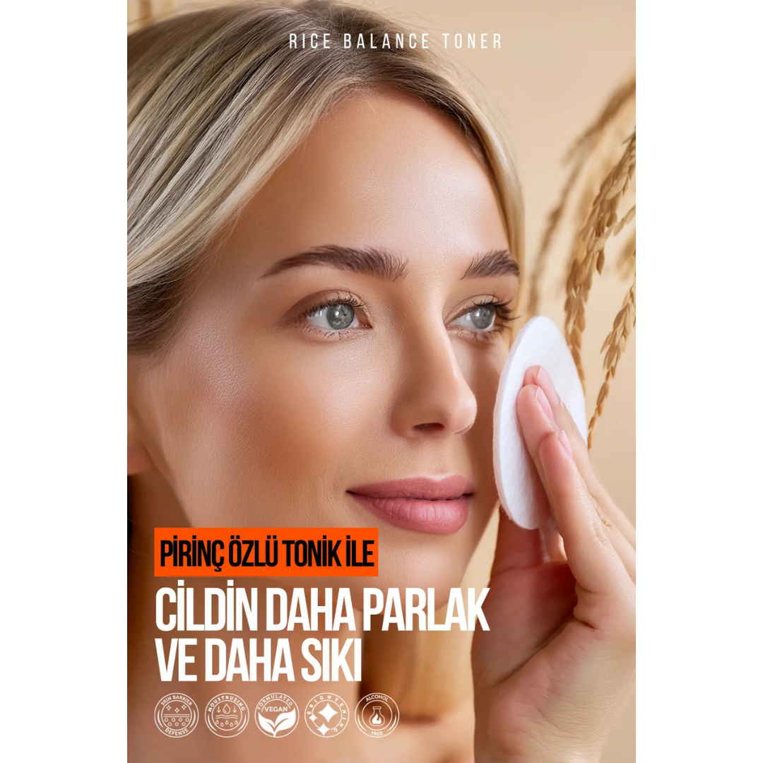 New Well Rice Balance Toner Pirinç Özlü Nemlendirici ve Aydınlatıcı Toner 200 ml