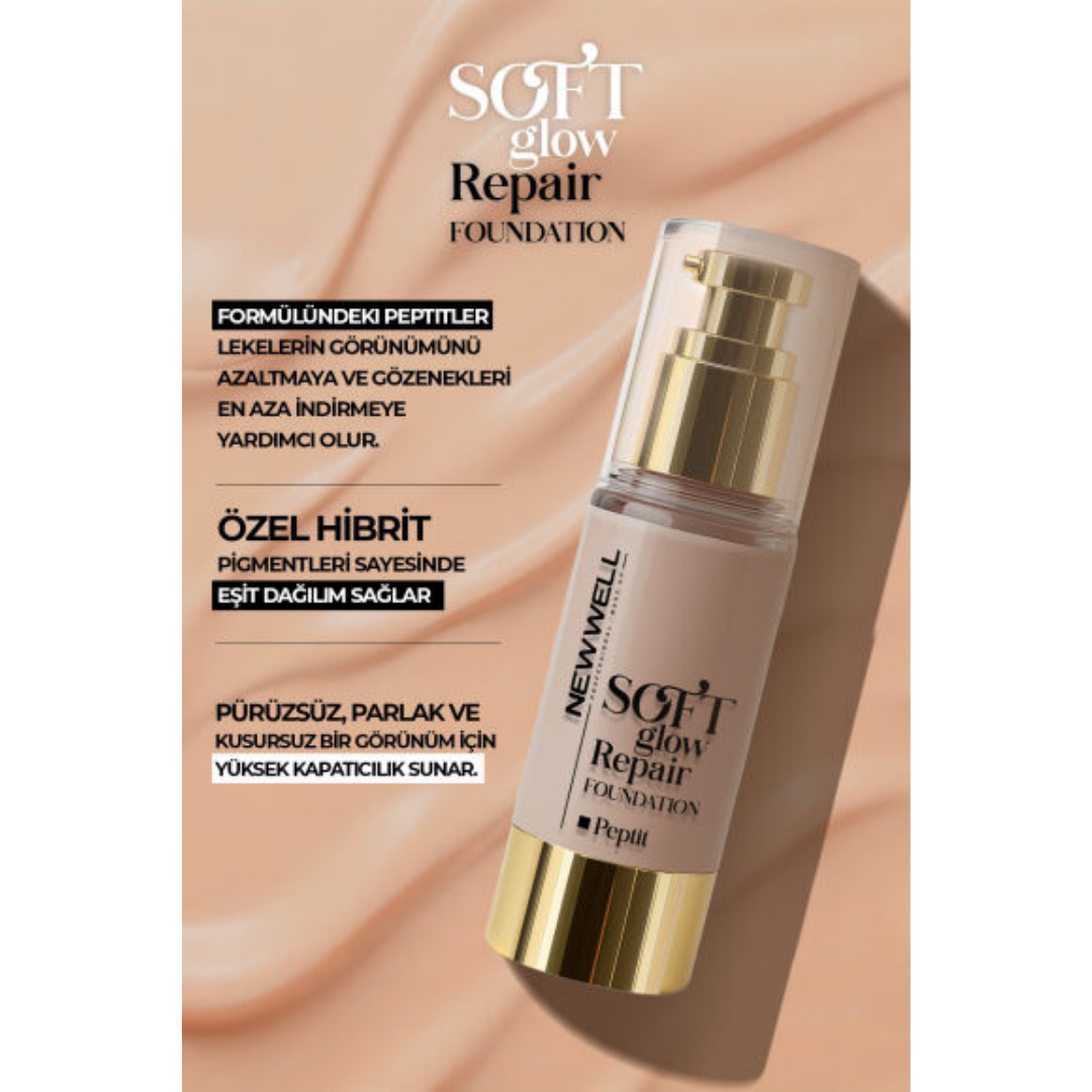New Well Sunset Soft Glow Repair Foundation Yumuşak Işıltılı Onarıcı Fondöten 30 ML