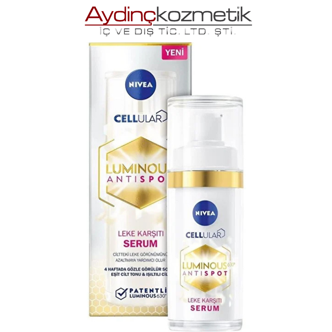 NİVEA CELLUMINOUS SERUM 30ML LEKE GİDERİCİ