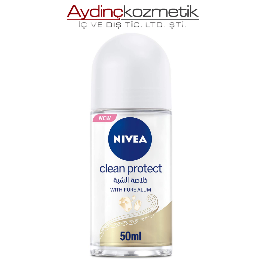 Nivea Clean Protect Kadın Roll-On 50 ml