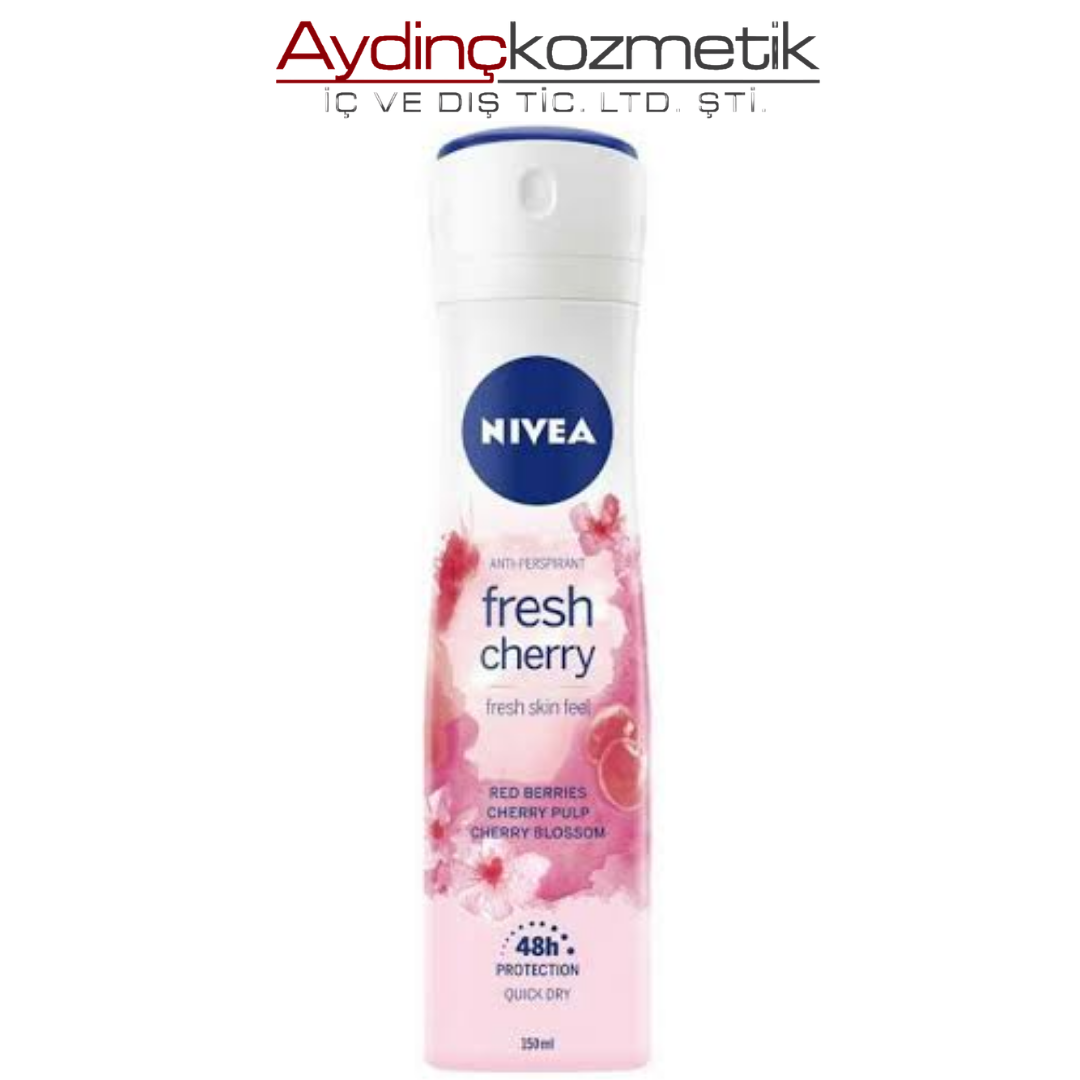 Nivea Deo Byn 150ml Fresh Cherry