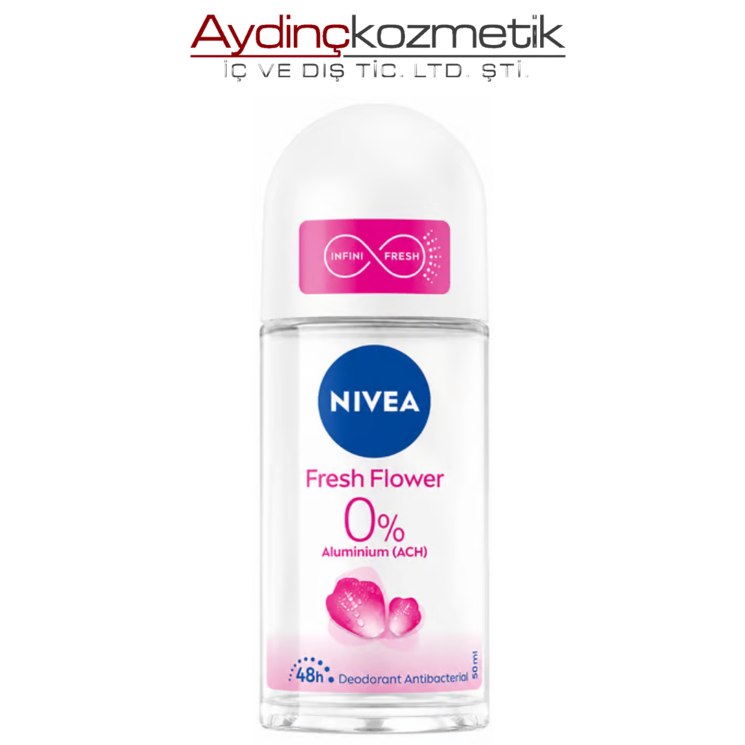 Nivea Fresh Flower Kadın Roll-On 50 ml