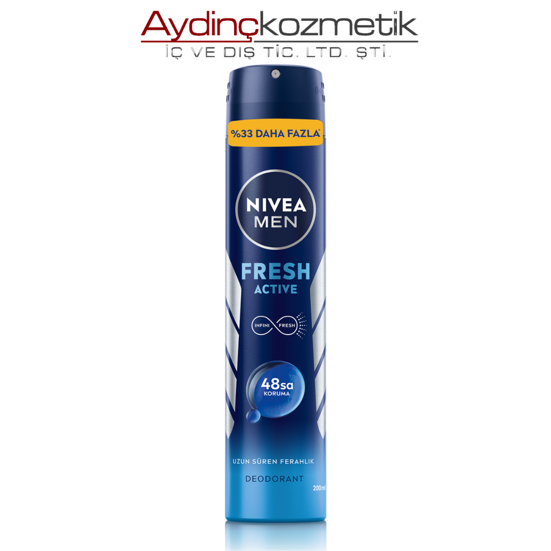 Nivea Men Deo 200ml Fresh Activite
