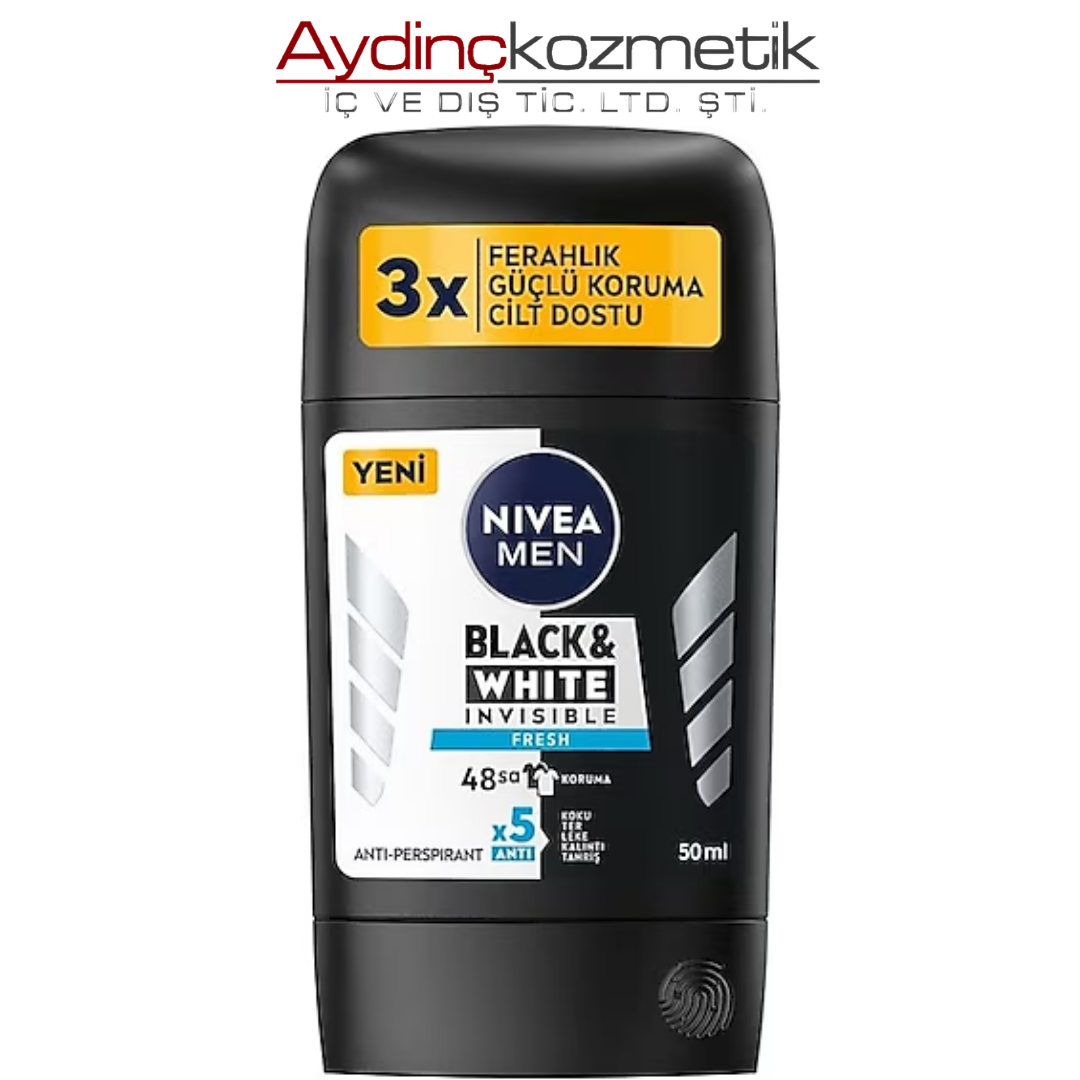 Nivea Stick Bay 50 ml Black White Invisible