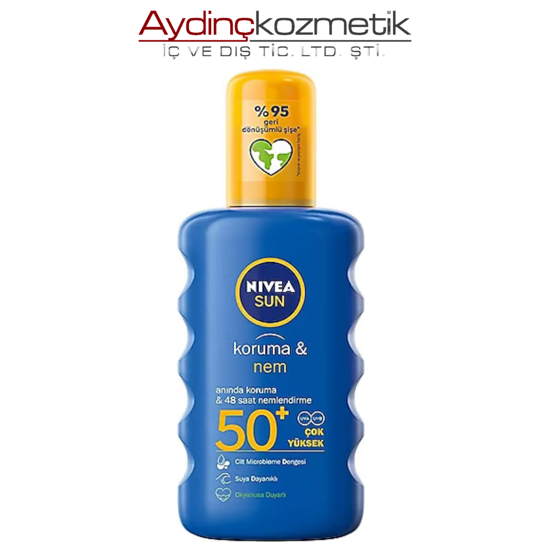 NİVEA SUN SPREY KORUMA&NEM SPF50 200ML