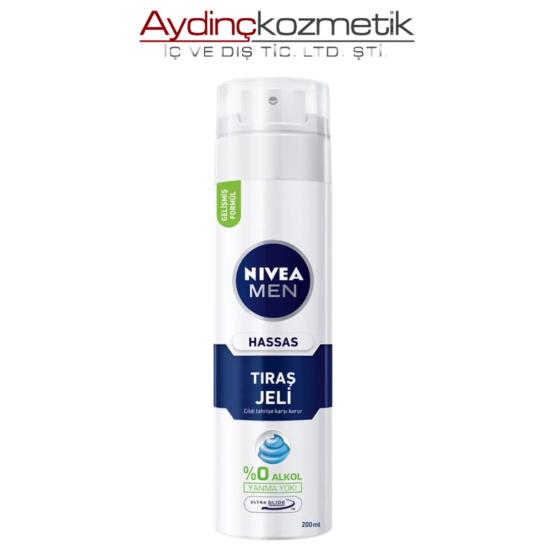 NİVEA TRAŞ JELİ 200ML HASSAS