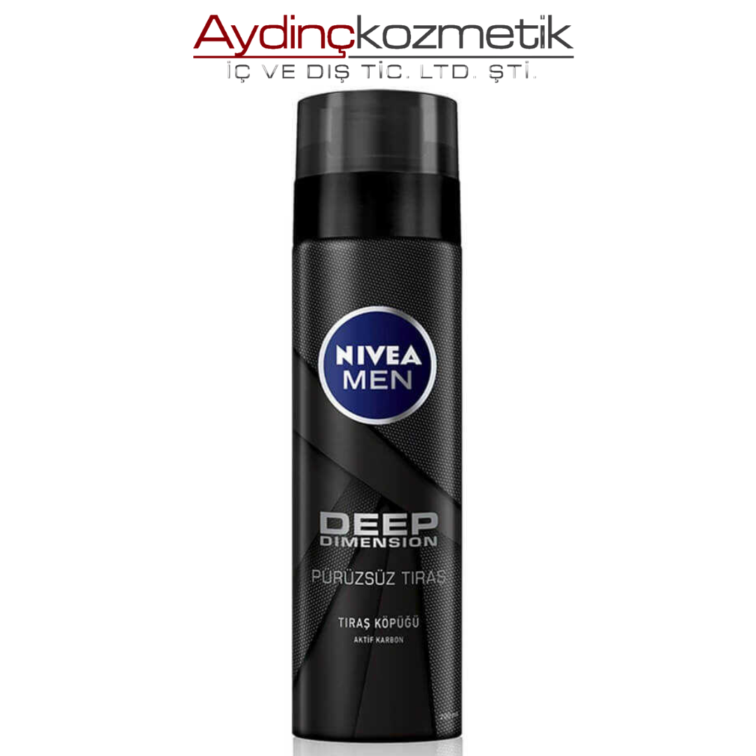 NİVEA TRAŞ KÖPÜĞÜ 200ML DEEP DIMENSION