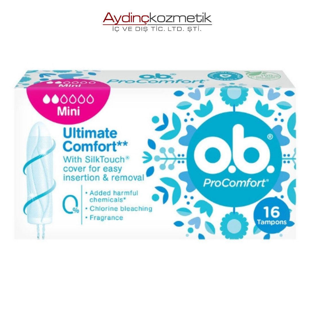 O.B Tampon Mini Procomfot 16'Lı