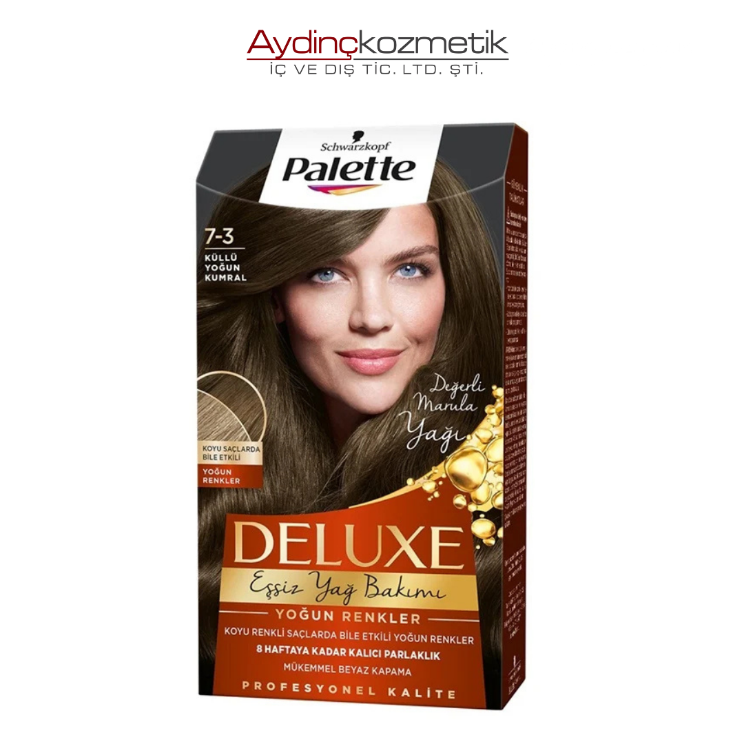 Palette Deluxe 7-3 Küllü Yoğun Kumral 50 ml Saç Boyası