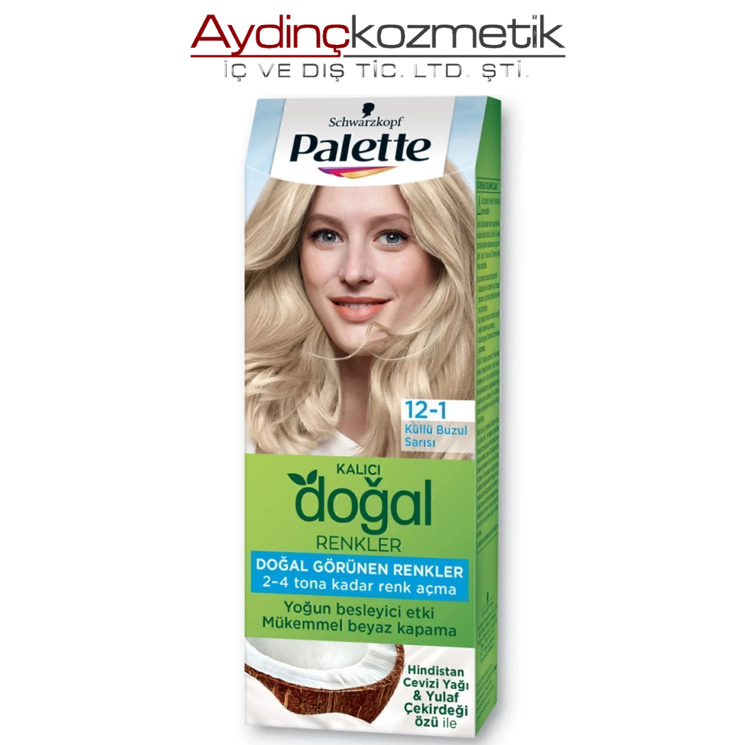 PALETTE NATURAL 12-1 KÜLLÜ BUZUL SARISI