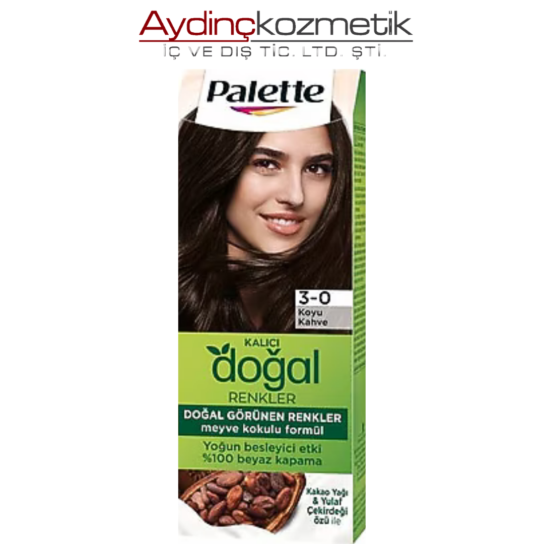PALETTE NATURAL 3-0 KOYU KAHVE