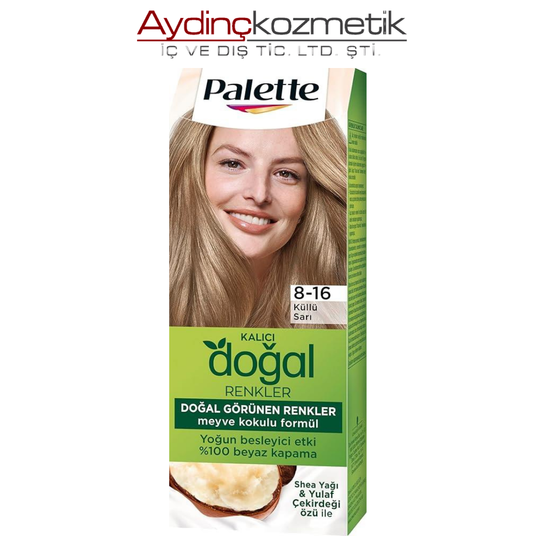 Palette Natural 8-16 Küllü Sarı