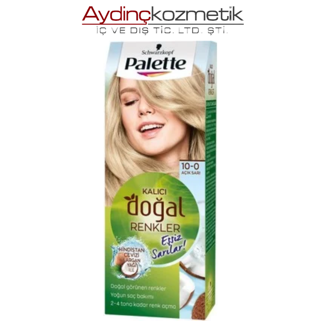 Palette Natural Rad 10-0 Açık Sarı