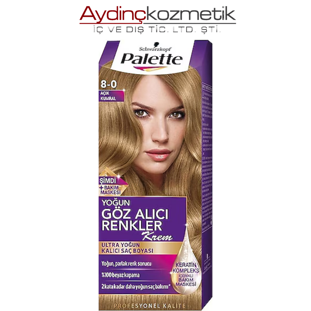 PALETTE NATURAL RAD. 8-0 AÇIK KUMRAL