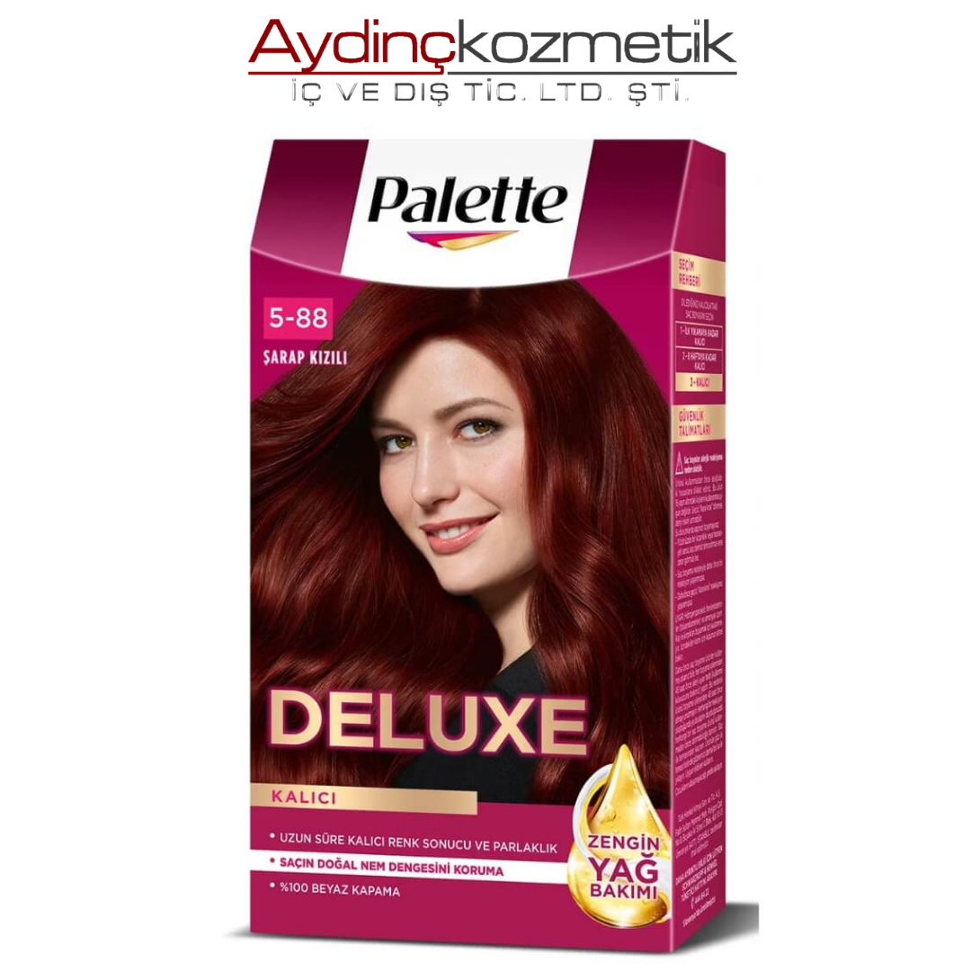 PALETTE SET 5-88 ŞARAP KIZILI